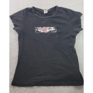 Vintage 2004 Good Charlotte Band Tee Size XL Pink GC Logo Y2K Pop Punk Shirt